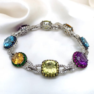 "Sweetheart" - Gemstone Bracelet - Ebony Jewellery Chichester - Bespoke by Ebony