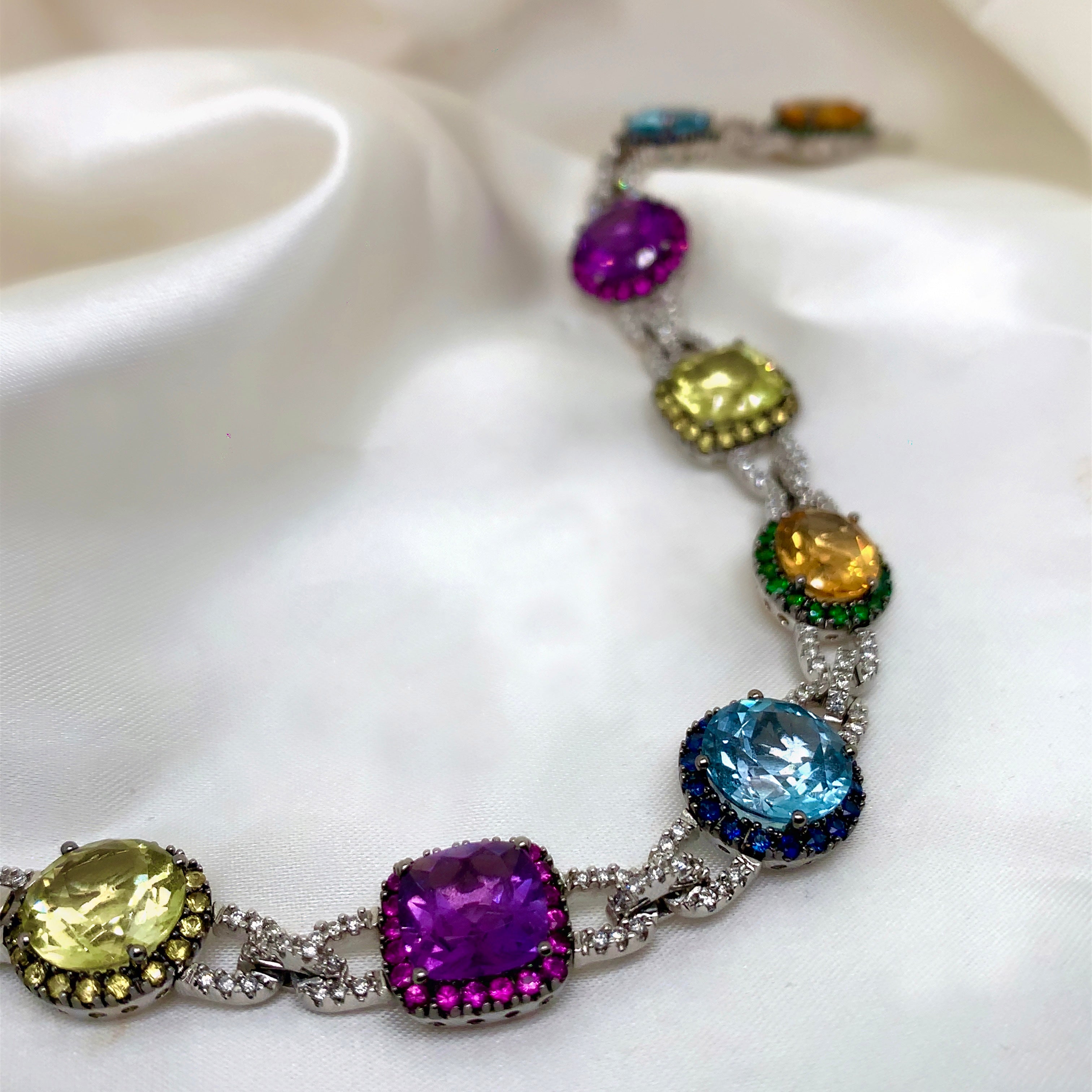 "Sweetheart" - Gemstone Bracelet - Ebony Jewellery Chichester - Bespoke by Ebony