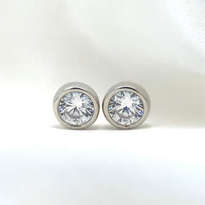 "Beatrix" - Platinum-Plated Earring - Ebony Jewellery Chichester - Bespoke by Ebony