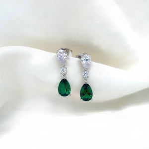 "Cecily" - Platinum-Plated Earring - Ebony Jewellery Chichester - Bespoke by Ebony