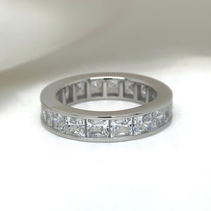 "Chelsea" - Platinum-Plated Ring - Ebony Jewellery Chichester - Bespoke by Ebony