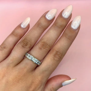 "Chelsea" - Platinum-Plated Ring - Ebony Jewellery Chichester - Bespoke by Ebony