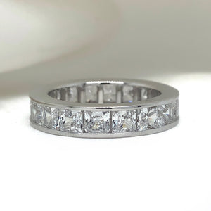 "Chelsea" - Platinum-Plated Ring - Ebony Jewellery Chichester - Bespoke by Ebony