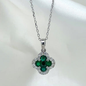 "Clover" - Gemstone Pendants - Ebony Jewellery Chichester - Bespoke by Ebony