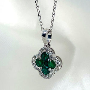 "Clover" - Gemstone Pendants - Ebony Jewellery Chichester - Bespoke by Ebony