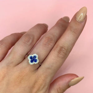 "Clover" - Gemstone Ring - Ebony Jewellery Chichester - Bespoke by Ebony