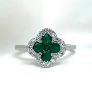 "Clover" - Gemstone Ring - Ebony Jewellery Chichester - Bespoke by Ebony