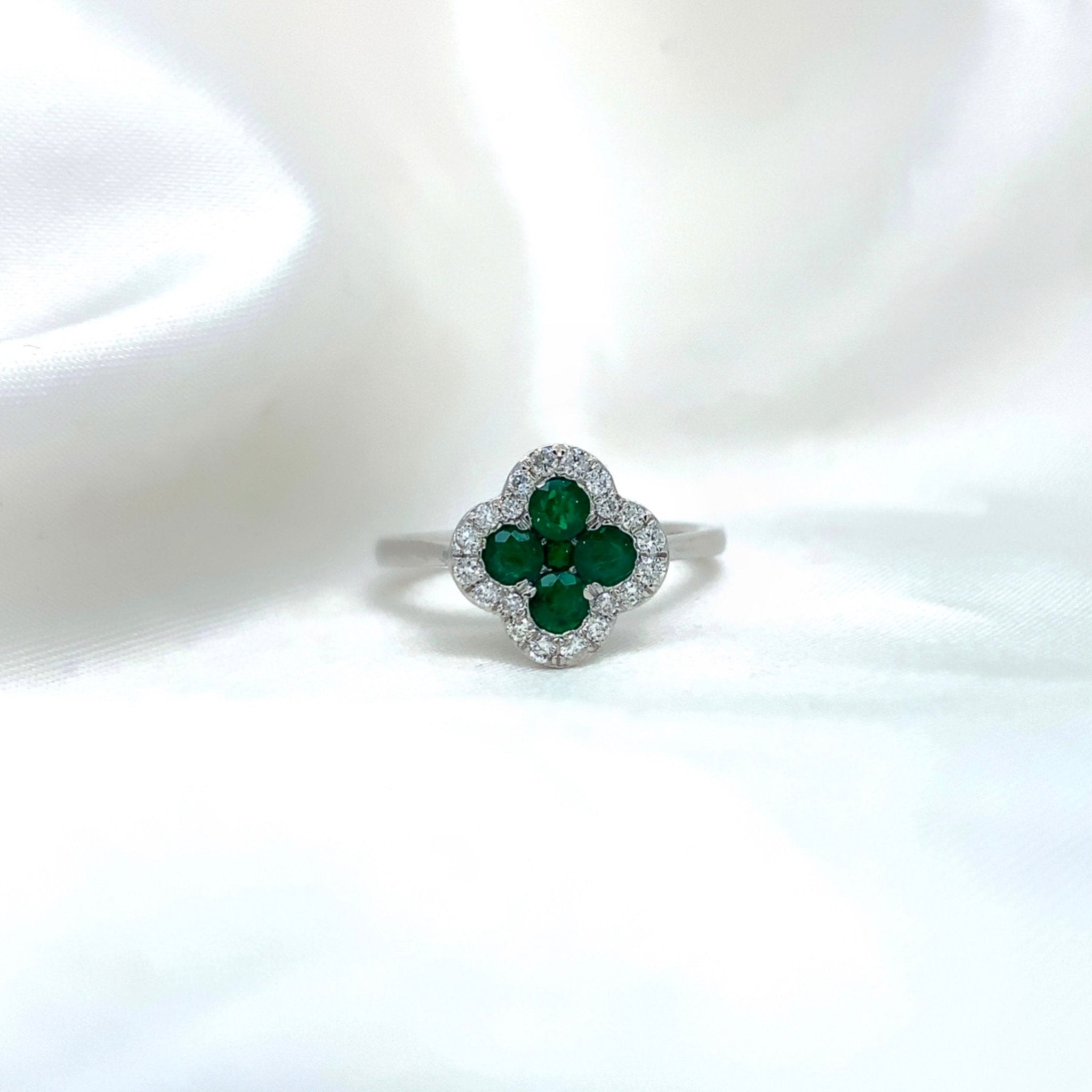 "Clover" - Gemstone Ring - Ebony Jewellery Chichester - Bespoke by Ebony