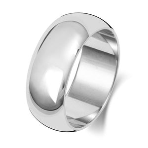 "D Shape" - Wedding Band - Ebony Jewellery Chichester - Bespoke by Ebony