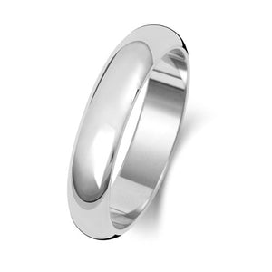 "D Shape" - Wedding Band - Ebony Jewellery Chichester - Bespoke by Ebony