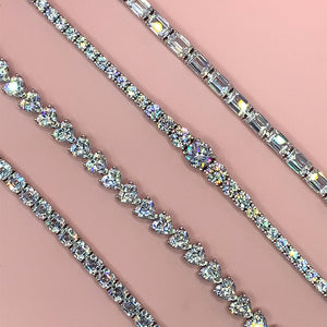 "Dorothy" - Platinum-Plated Bracelet - Ebony Jewellery Chichester - Bespoke by Ebony