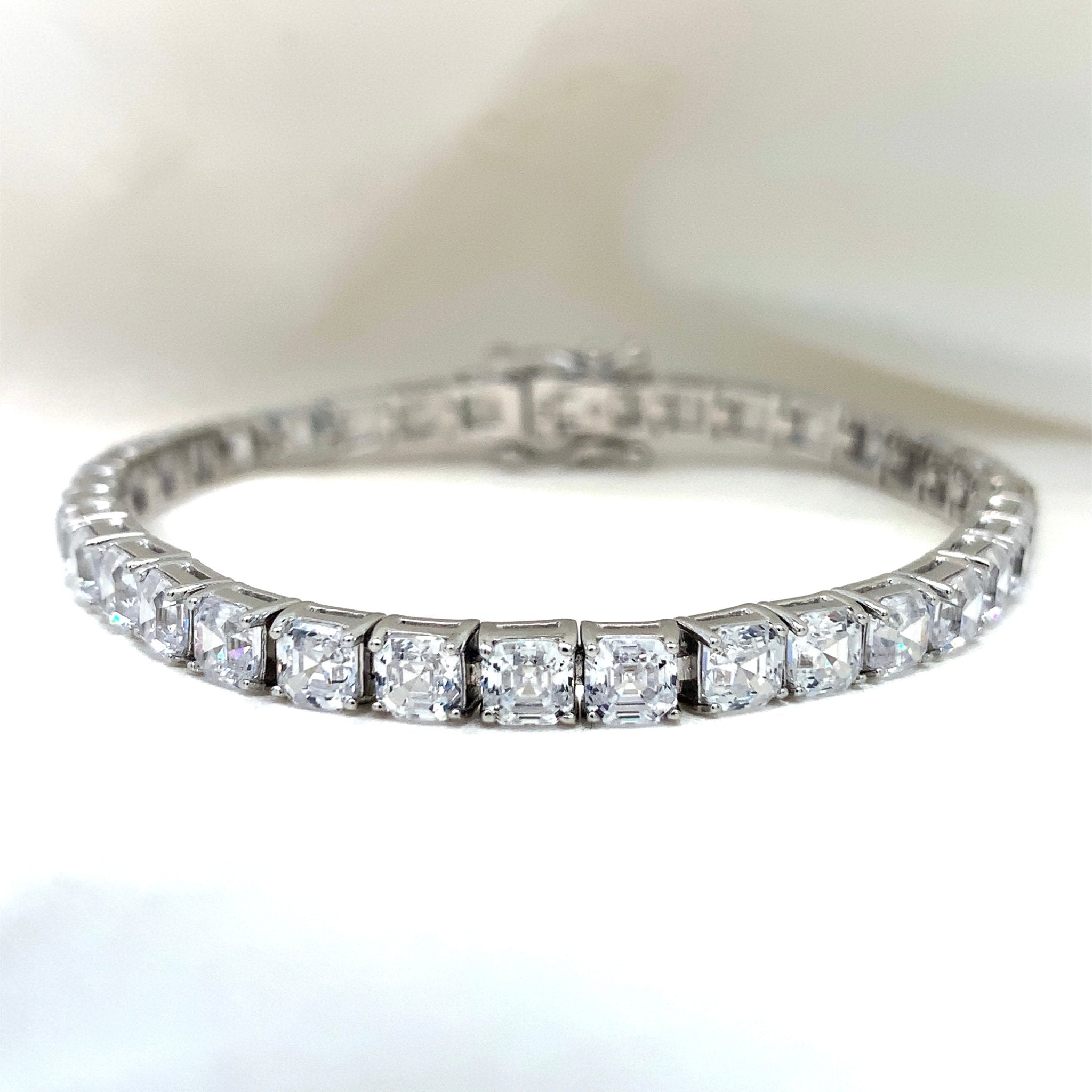 "Dorothy" - Platinum-Plated Bracelet - Ebony Jewellery Chichester - Bespoke by Ebony