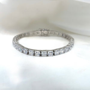 "Dorothy" - Platinum-Plated Bracelet - Ebony Jewellery Chichester - Bespoke by Ebony