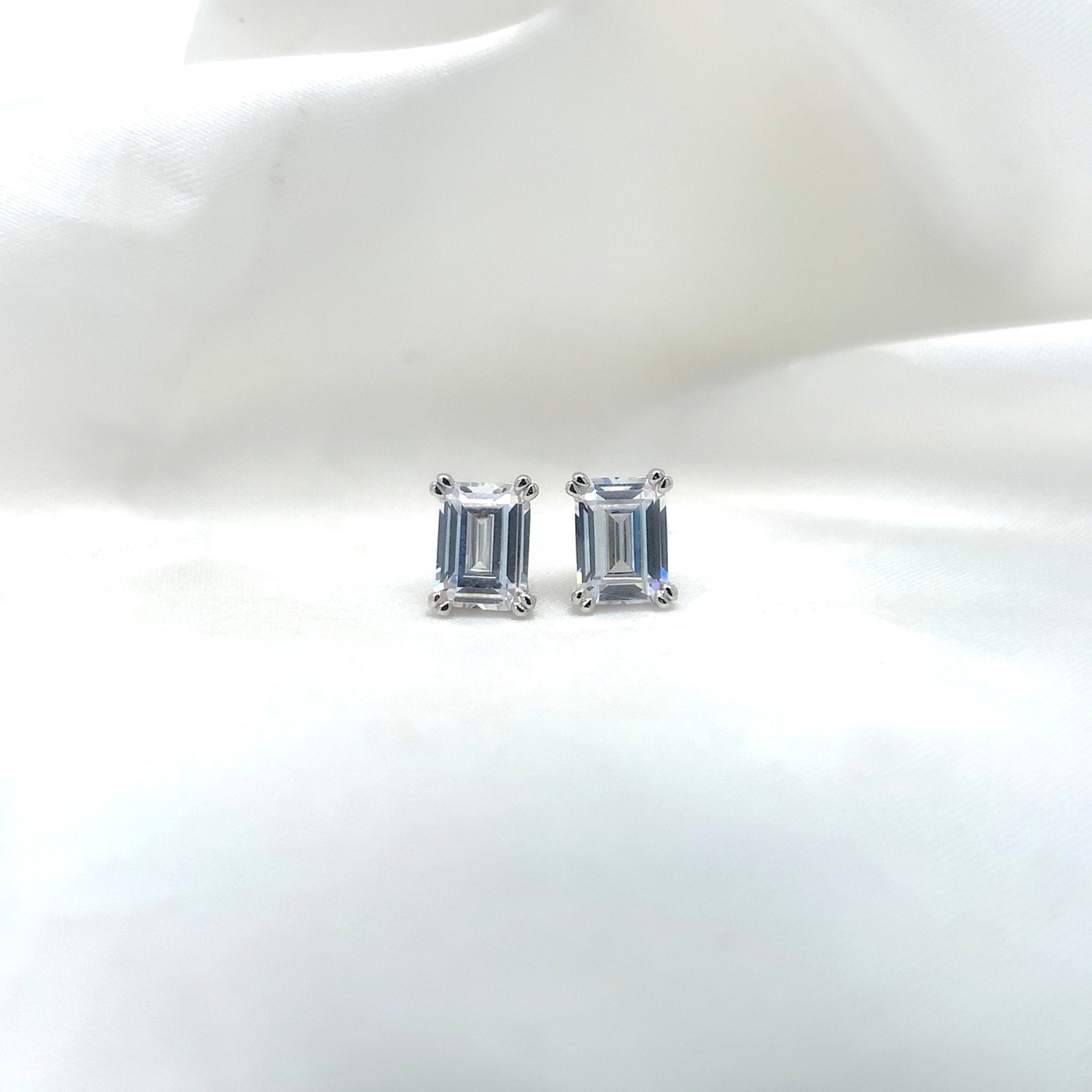 "Gigi" - Platinum-Plated Earring - Ebony Jewellery Chichester - Bespoke by Ebony