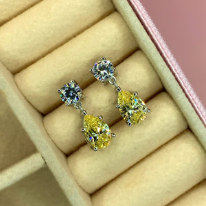 "Hattie" - Platinum-Plated Earring - Ebony Jewellery Chichester - Bespoke by Ebony