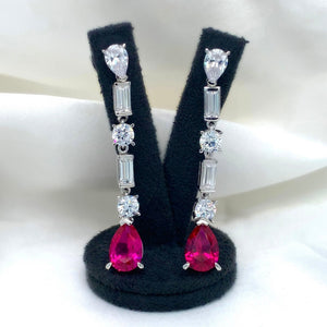 "Juliet" - Platinum-Plated Earring - Ebony Jewellery Chichester - Bespoke by Ebony