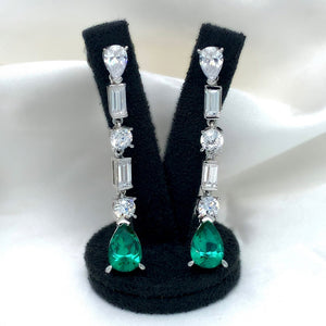 "Juliet" - Platinum-Plated Earring - Ebony Jewellery Chichester - Bespoke by Ebony