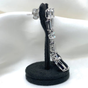 "Juliet" - Platinum-Plated Earring - Ebony Jewellery Chichester - Bespoke by Ebony