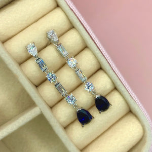 "Juliet" - Platinum-Plated Earring - Ebony Jewellery Chichester - Bespoke by Ebony
