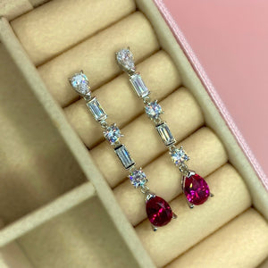 "Juliet" - Platinum-Plated Earring - Ebony Jewellery Chichester - Bespoke by Ebony