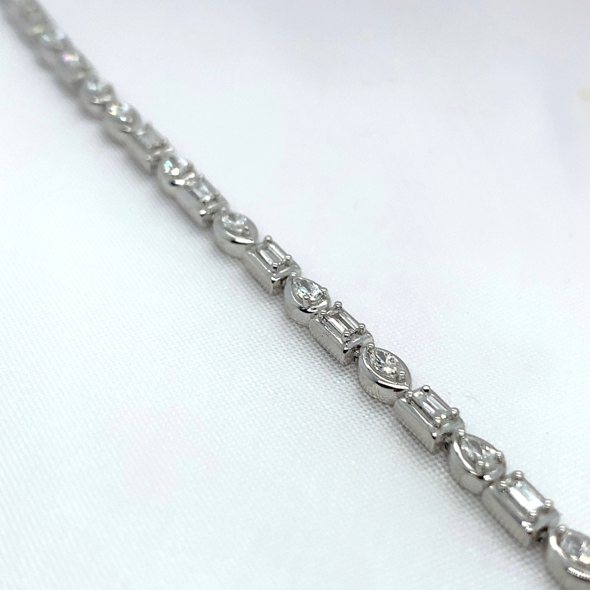 "Katia" - Tennis Bracelet - Ebony Jewellery Chichester - Bespoke by Ebony