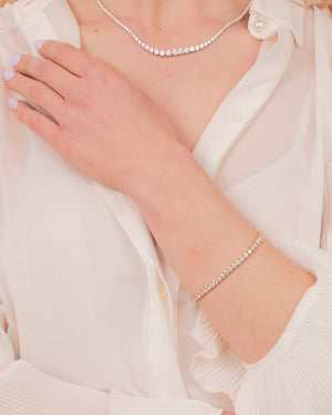 "Lara" - Tennis Bracelet - Ebony Jewellery Chichester - Bespoke by Ebony