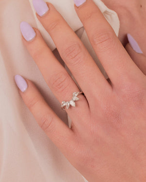 "Lulu" - Diamond Ring - Ebony Jewellery Chichester - Bespoke by Ebony