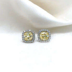"Madeline" - Platinum-Plated Earring - Ebony Jewellery Chichester - Bespoke by Ebony