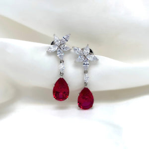 "Matilda" - Platinum-Plated Earring - Ebony Jewellery Chichester - Bespoke by Ebony