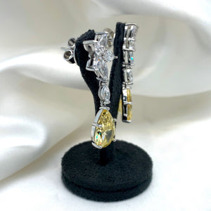"Matilda" - Platinum-Plated Earring - Ebony Jewellery Chichester - Bespoke by Ebony