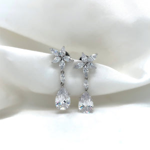 "Matilda" - Platinum-Plated Earring - Ebony Jewellery Chichester - Bespoke by Ebony