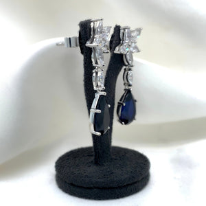 "Matilda" - Platinum-Plated Earring - Ebony Jewellery Chichester - Bespoke by Ebony