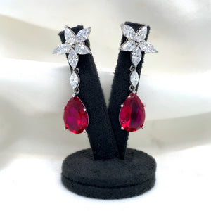 "Matilda" - Platinum-Plated Earring - Ebony Jewellery Chichester - Bespoke by Ebony