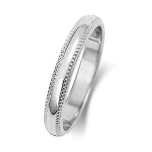 "Millgrain" - Wedding Band - Ebony Jewellery Chichester - Bespoke by Ebony