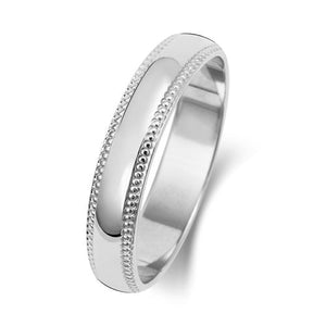 "Millgrain" - Wedding Band - Ebony Jewellery Chichester - Bespoke by Ebony