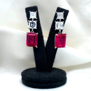 "Natalia" - Platinum-Plated Earring - Ebony Jewellery Chichester - Bespoke by Ebony
