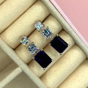 "Natalia" - Platinum-Plated Earring - Ebony Jewellery Chichester - Bespoke by Ebony