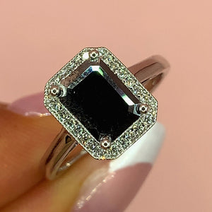 "Noir" - Unique Ring - Ebony Jewellery Chichester - Bespoke by Ebony