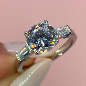 "Penelope" - Platinum-Plated Ring - Ebony Jewellery Chichester - Bespoke by Ebony