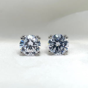 "Rosamund" - Platinum-Plated Earring - Ebony Jewellery Chichester - Bespoke by Ebony