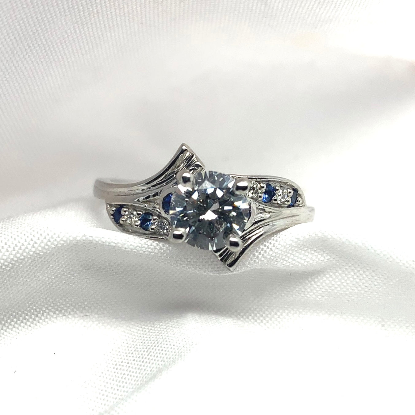 "Simone" - Unique Ring - Ebony Jewellery Chichester - Bespoke by Ebony