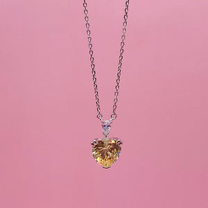 "Valentina" - Platinum-Plated Necklace - Ebony Jewellery Chichester - Bespoke by Ebony