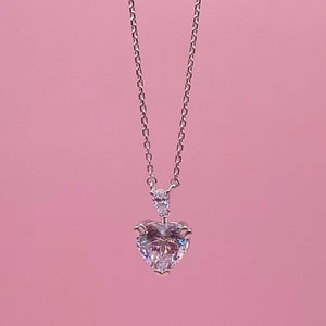 "Valentina" - Platinum-Plated Necklace - Ebony Jewellery Chichester - Bespoke by Ebony