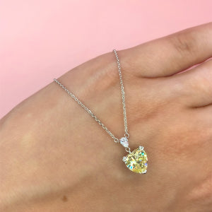 "Valentina" - Platinum-Plated Necklace - Ebony Jewellery Chichester - Bespoke by Ebony