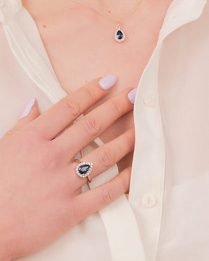 "Violeta" - Gemstone Pendants - Ebony Jewellery Chichester - Bespoke by Ebony