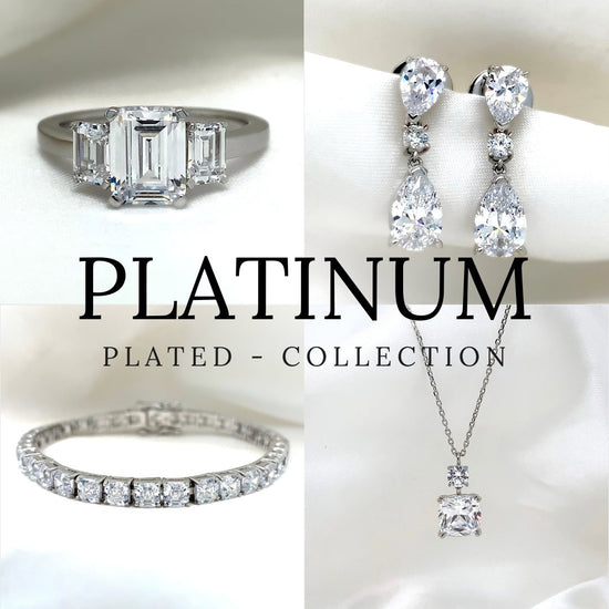 Platinum-Plated Collection - Ebony Jewellery