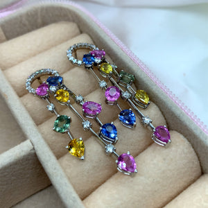 "Amour" - Drop Earrings - Ebony Jewellery Chichester - Bespoke by Ebony