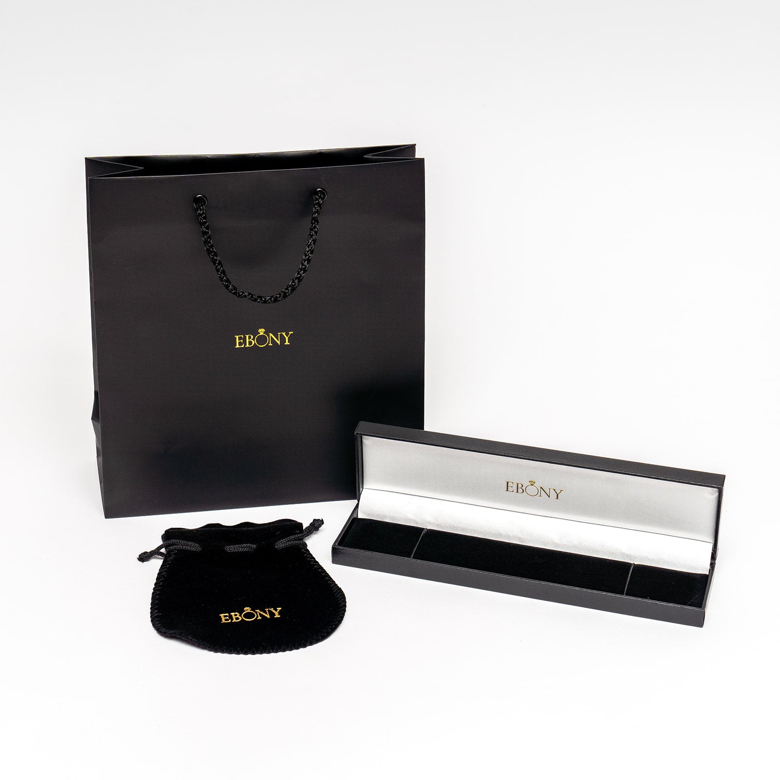 Ebony Jewellery's bracelets are crafted from the finest materials