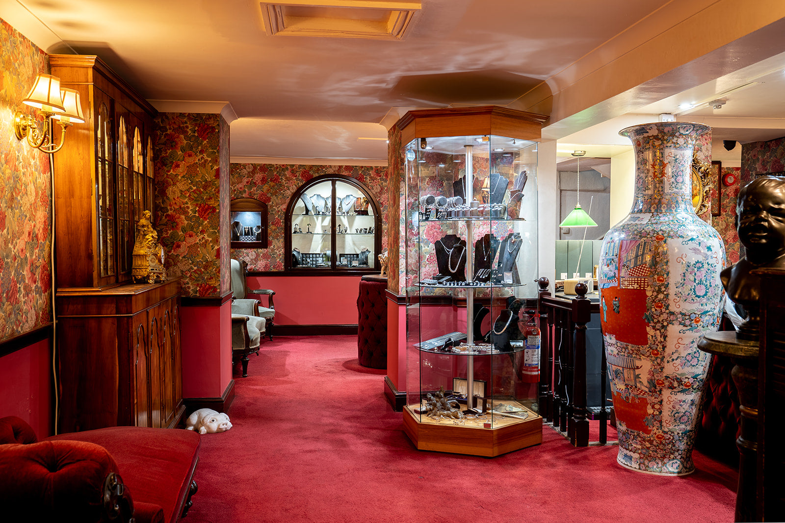 Ebony Jewellery - Interior Showroom with Display Cases