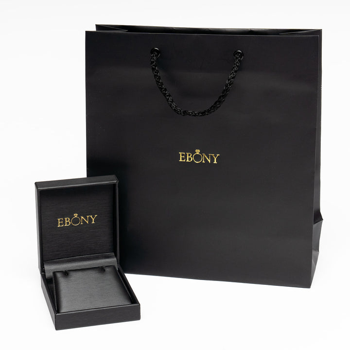 Ebony Jewellery's earrings are crafted from the finest materials.